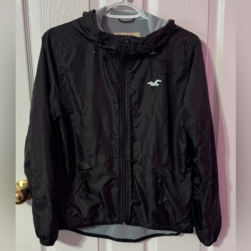Hollister Mesh Jacket with Logo Patch